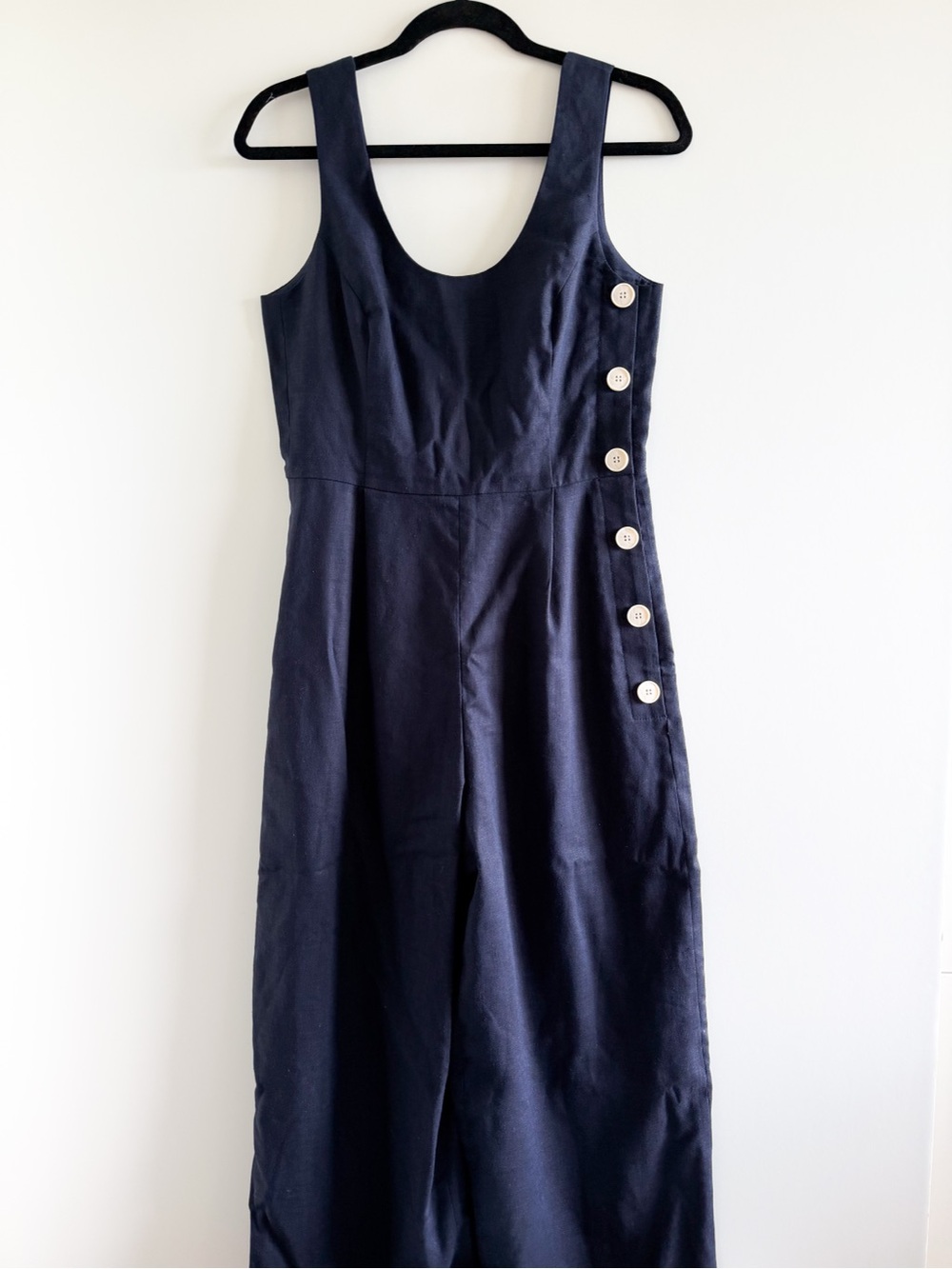 Club Monaco Linen Jumpsuit